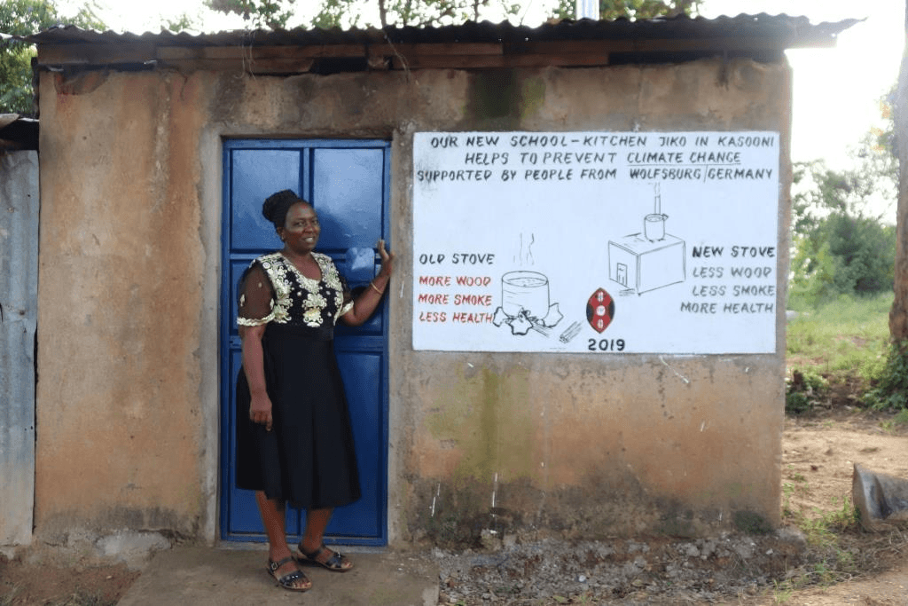 Projekt an der Syokilali Primary School