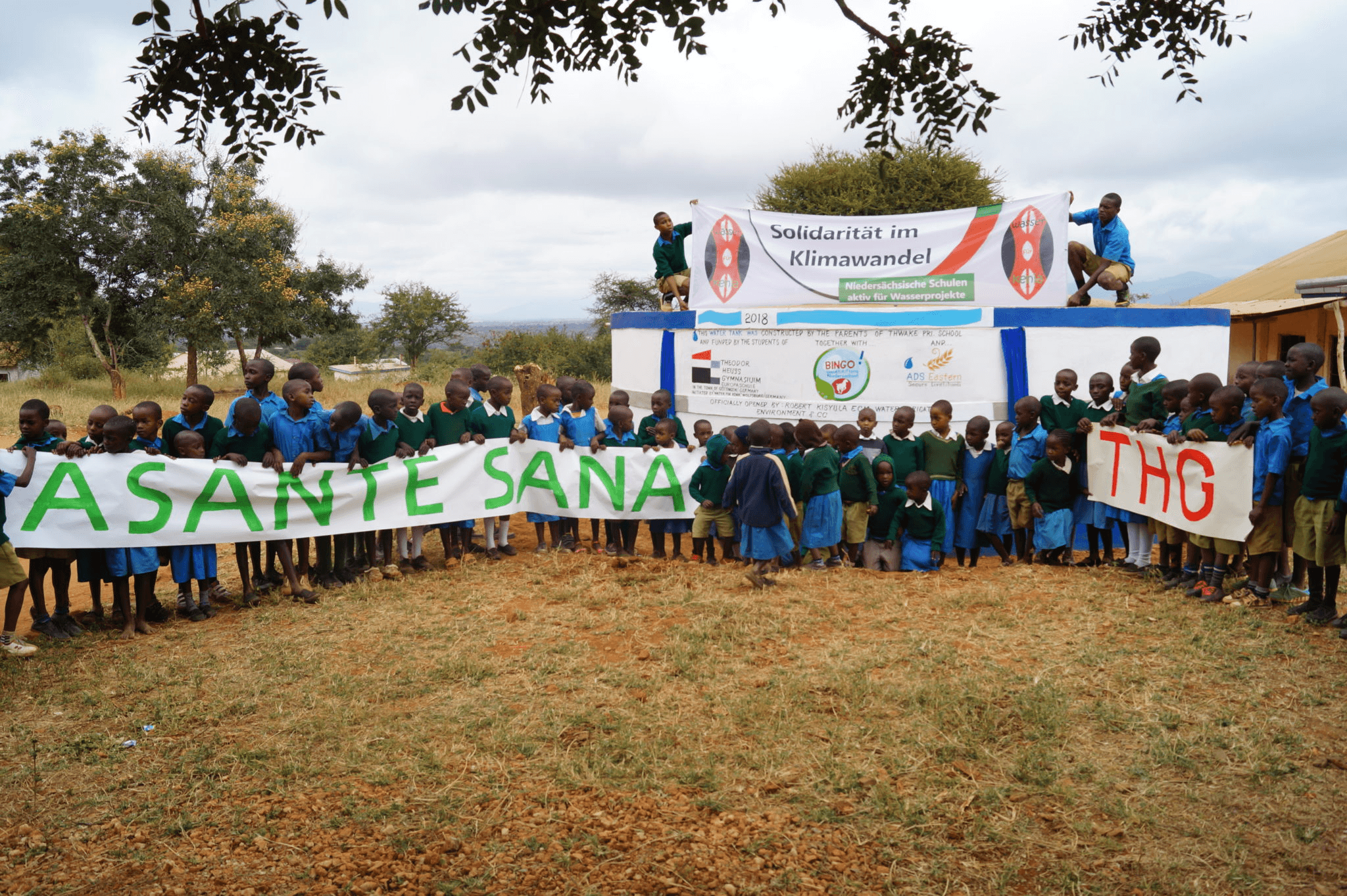 Thwake Primary School Dachregenfang 2018